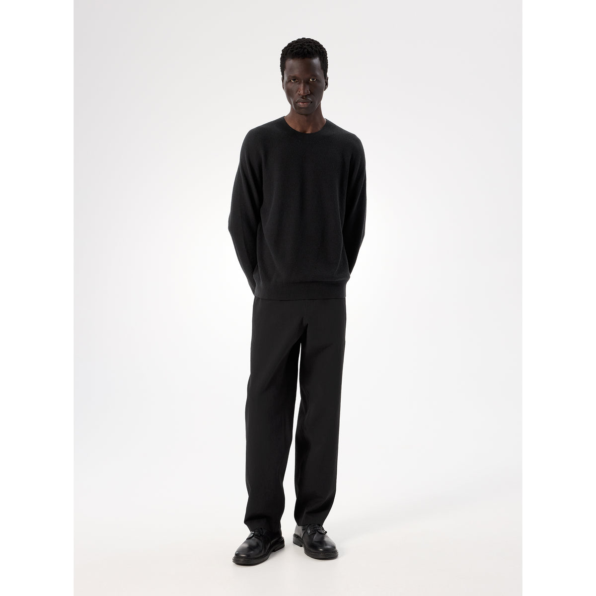 CONIC WOOL MIDLAYER BLACK