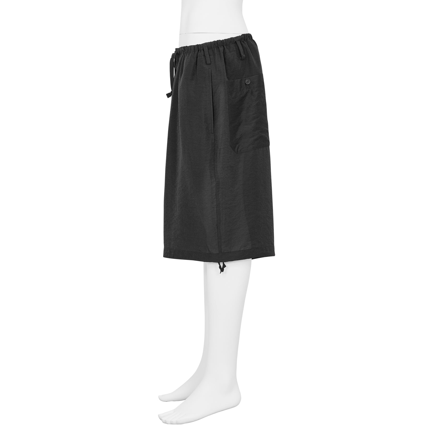 SEAM POCKET SHORTS BLACK