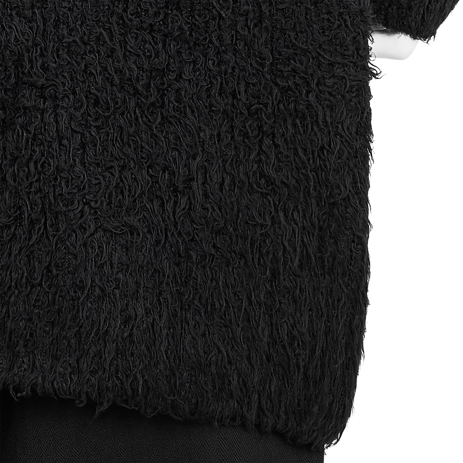 GRADATION V NECK CARDIGAN BLACK