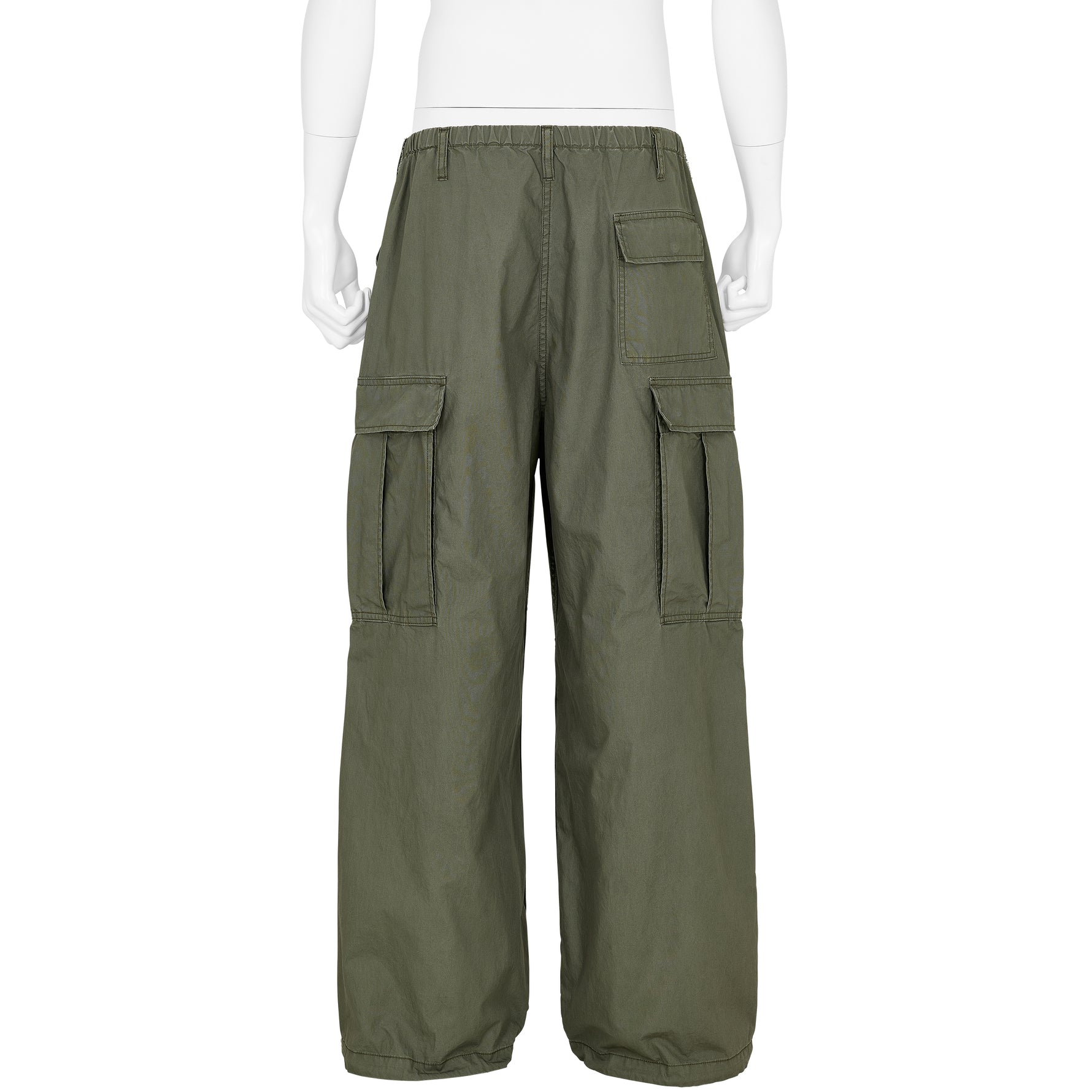 CONNECTED DOUBLE KNEE CARGO OLIVE