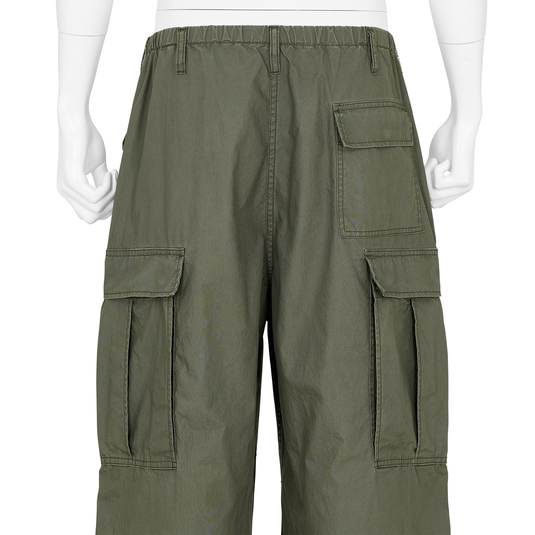CONNECTED DOUBLE KNEE CARGO OLIVE