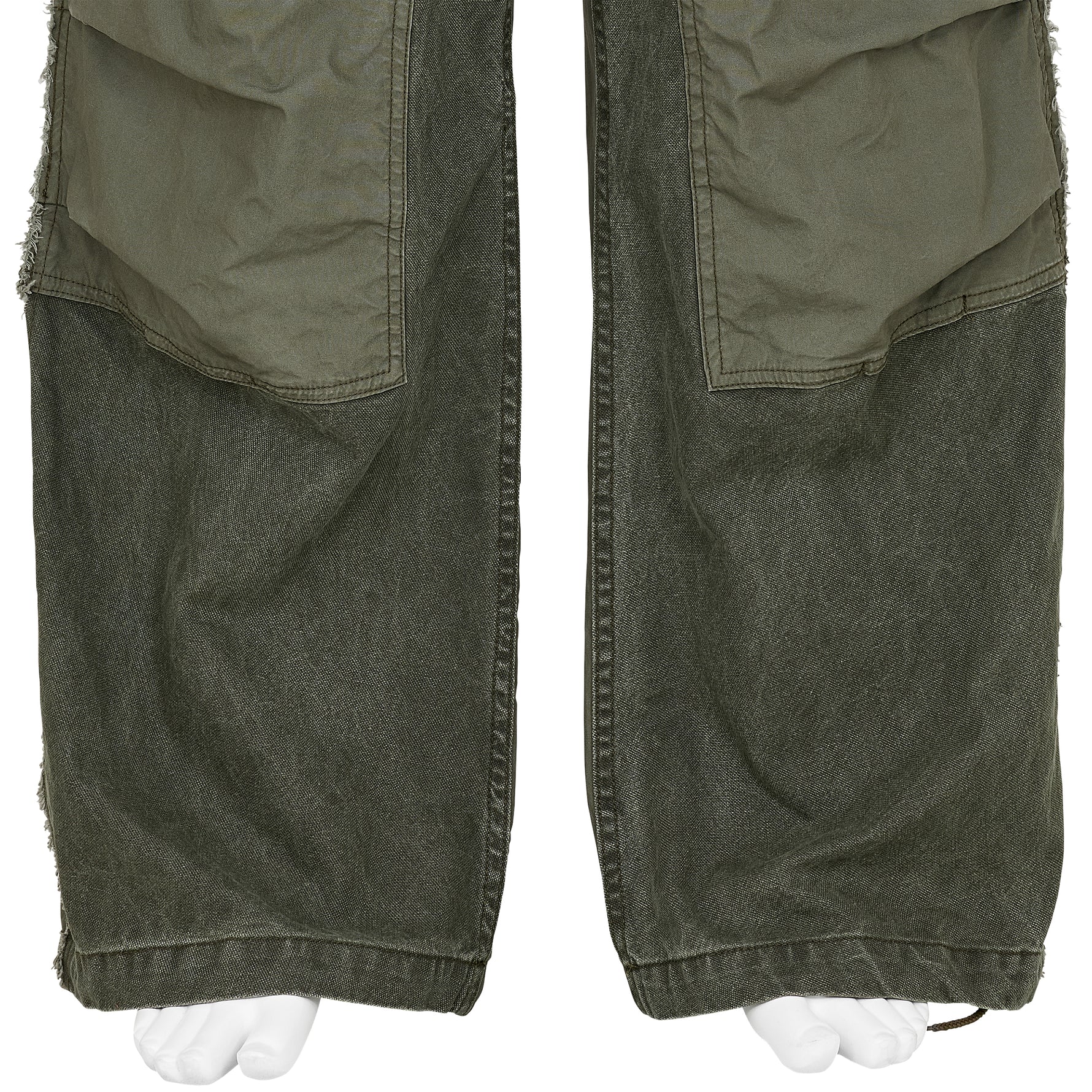 CONNECTED DOUBLE KNEE CARGO OLIVE