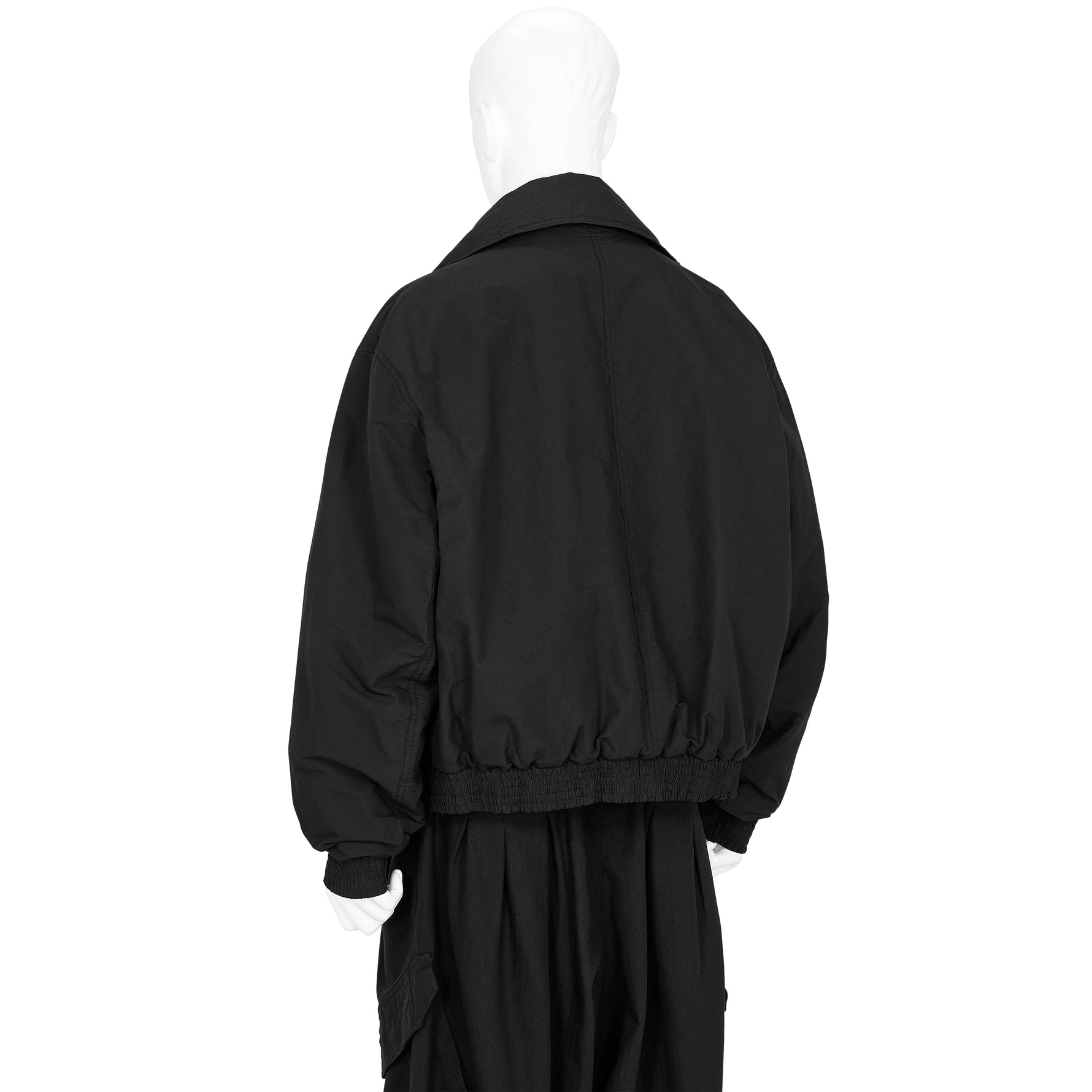 KATHARINE HAMNETT COLLABORATION SHORT BLOUSON BLACK