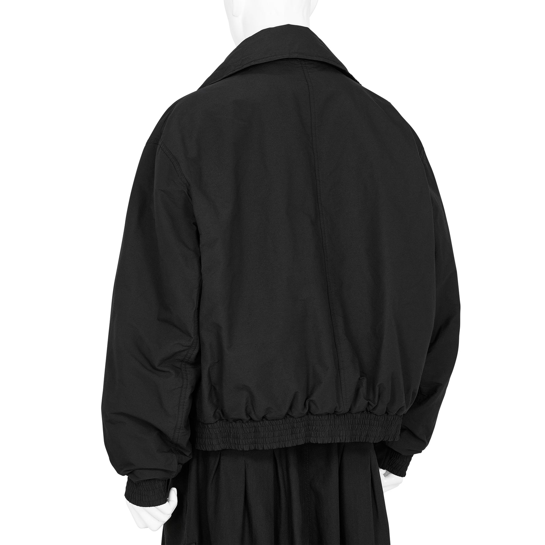 KATHARINE HAMNETT COLLABORATION SHORT BLOUSON BLACK