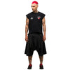 SP62-M NYLON STRETCH WEB BELT SHORT PANT BLACK