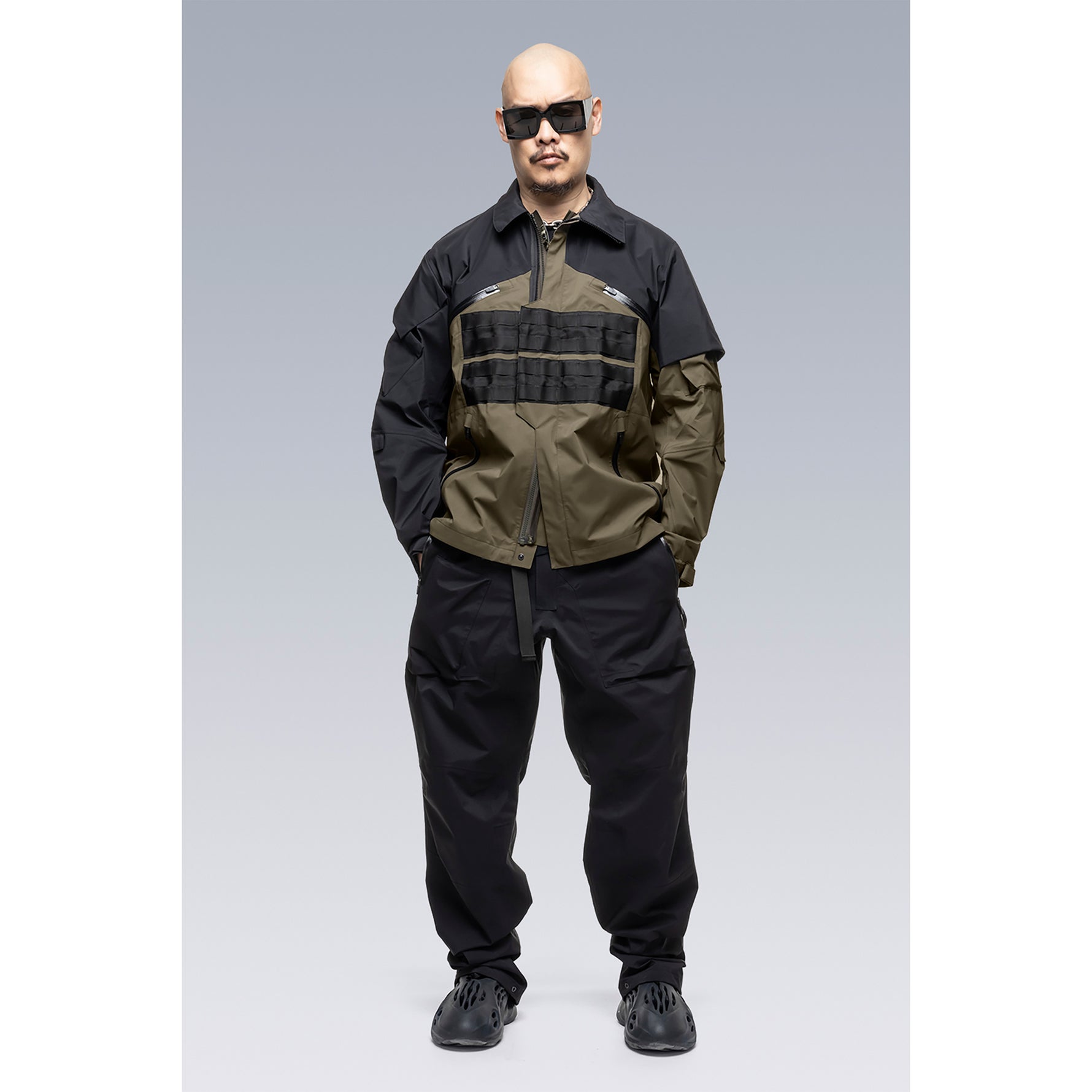 J1WTS-GT 3L GORE-TEX PRO INTEROPS JACKET RAF GREEN BLACK