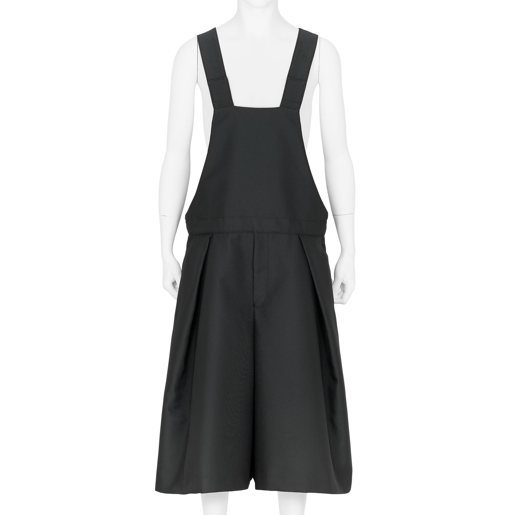 POLYESTER OVERALLS BLACK