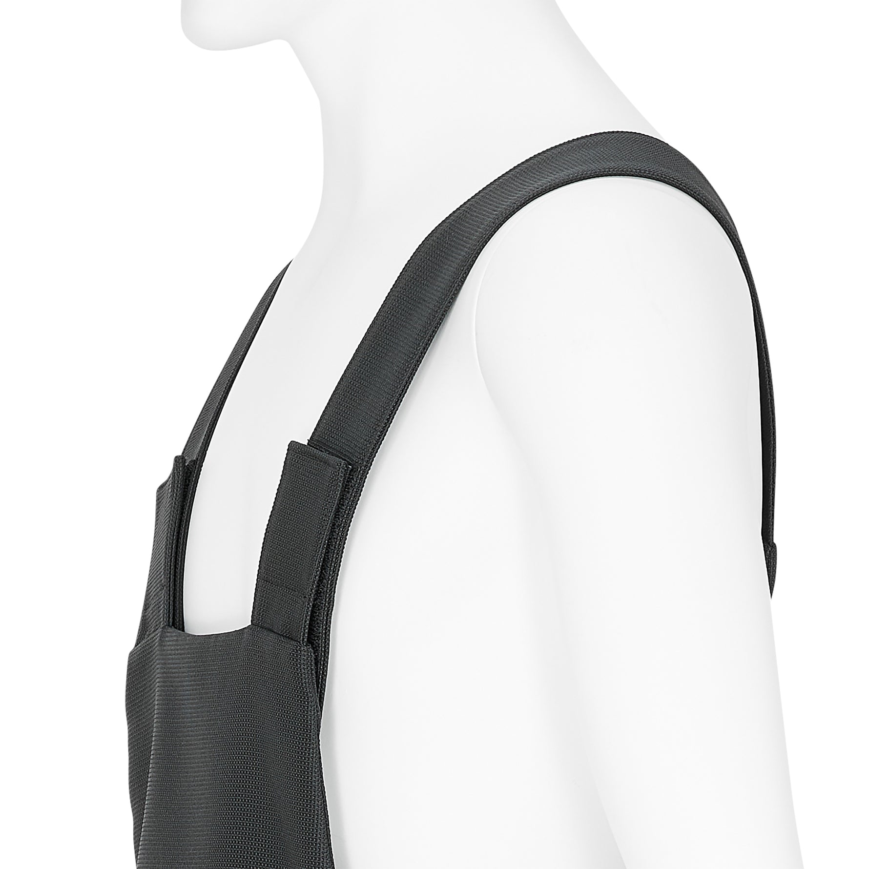 POLYESTER OVERALLS BLACK