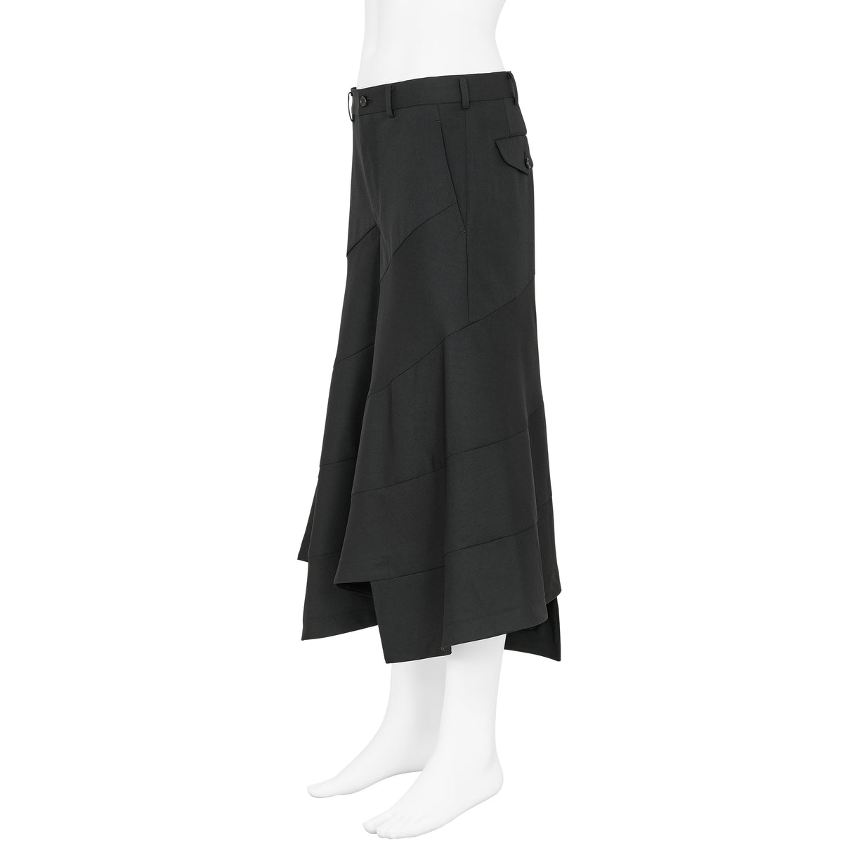 SPIRAL PANTS BLACK