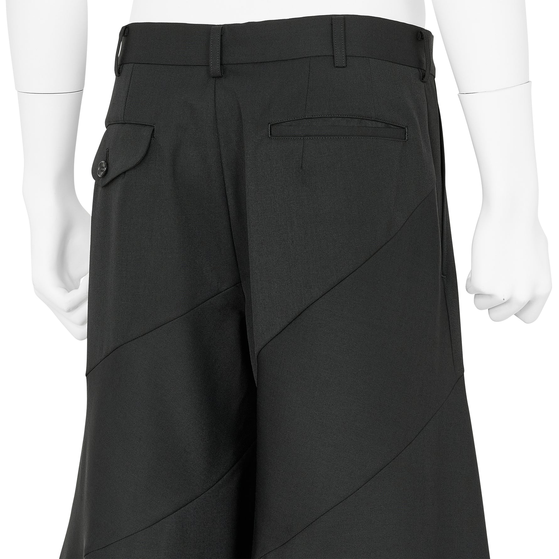 SPIRAL PANTS BLACK