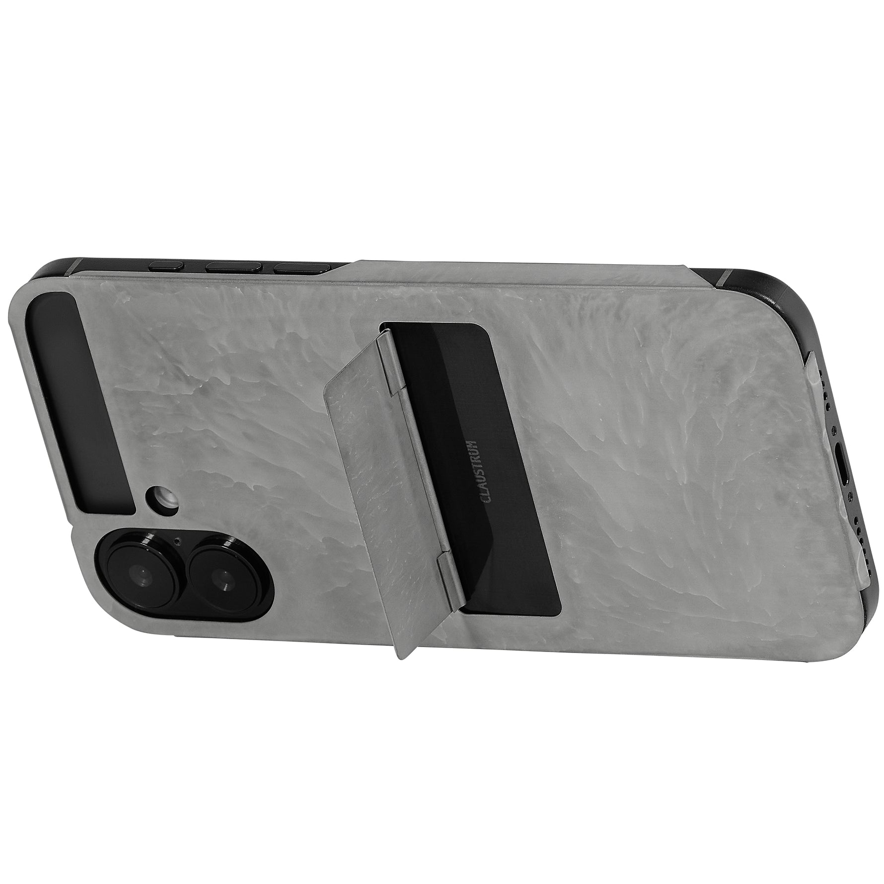 iPhone 16 , 16 PLUS CASE ( CONCRETE MATTE ) GREY