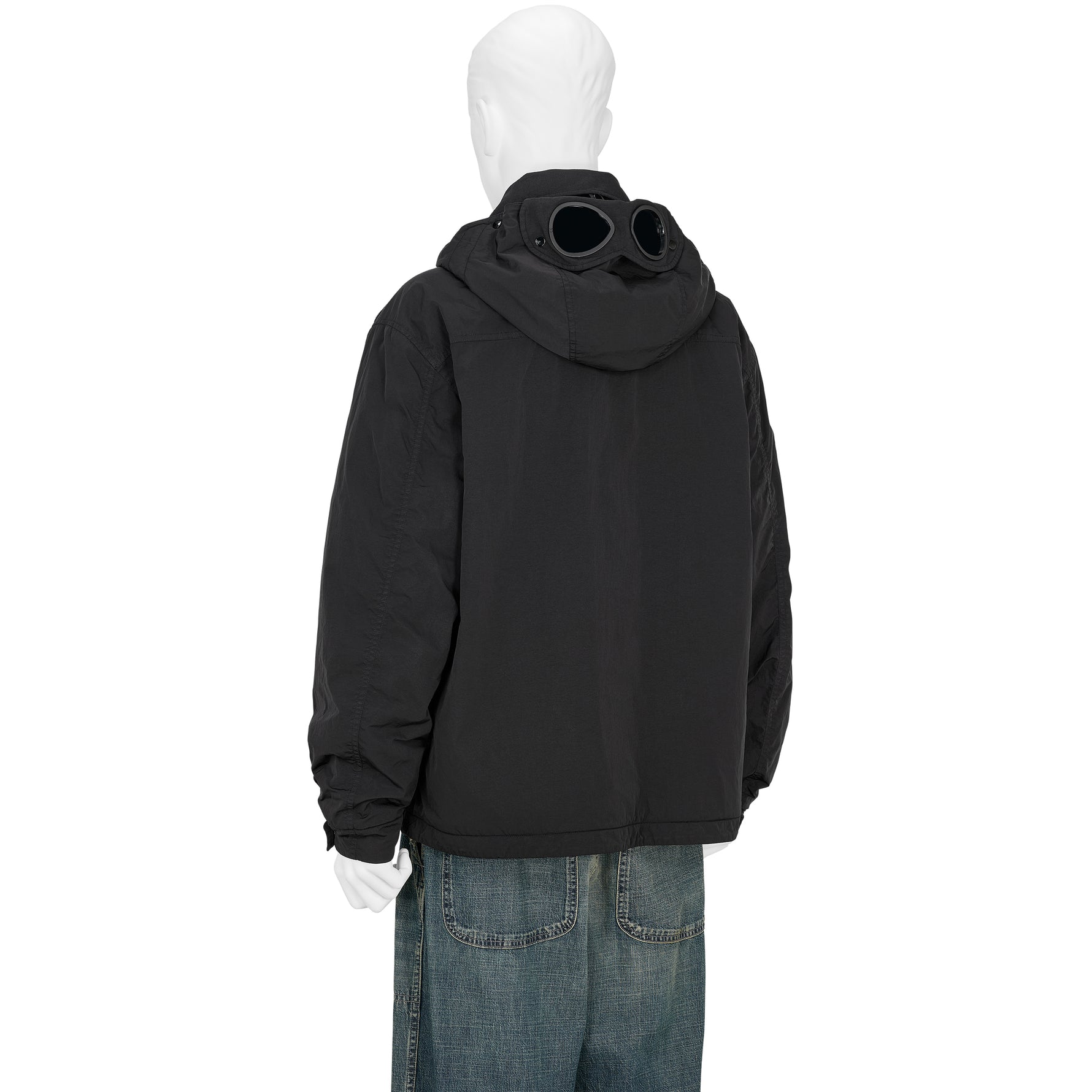 HEAVY CHROME GOGGLE JACKET BLACK