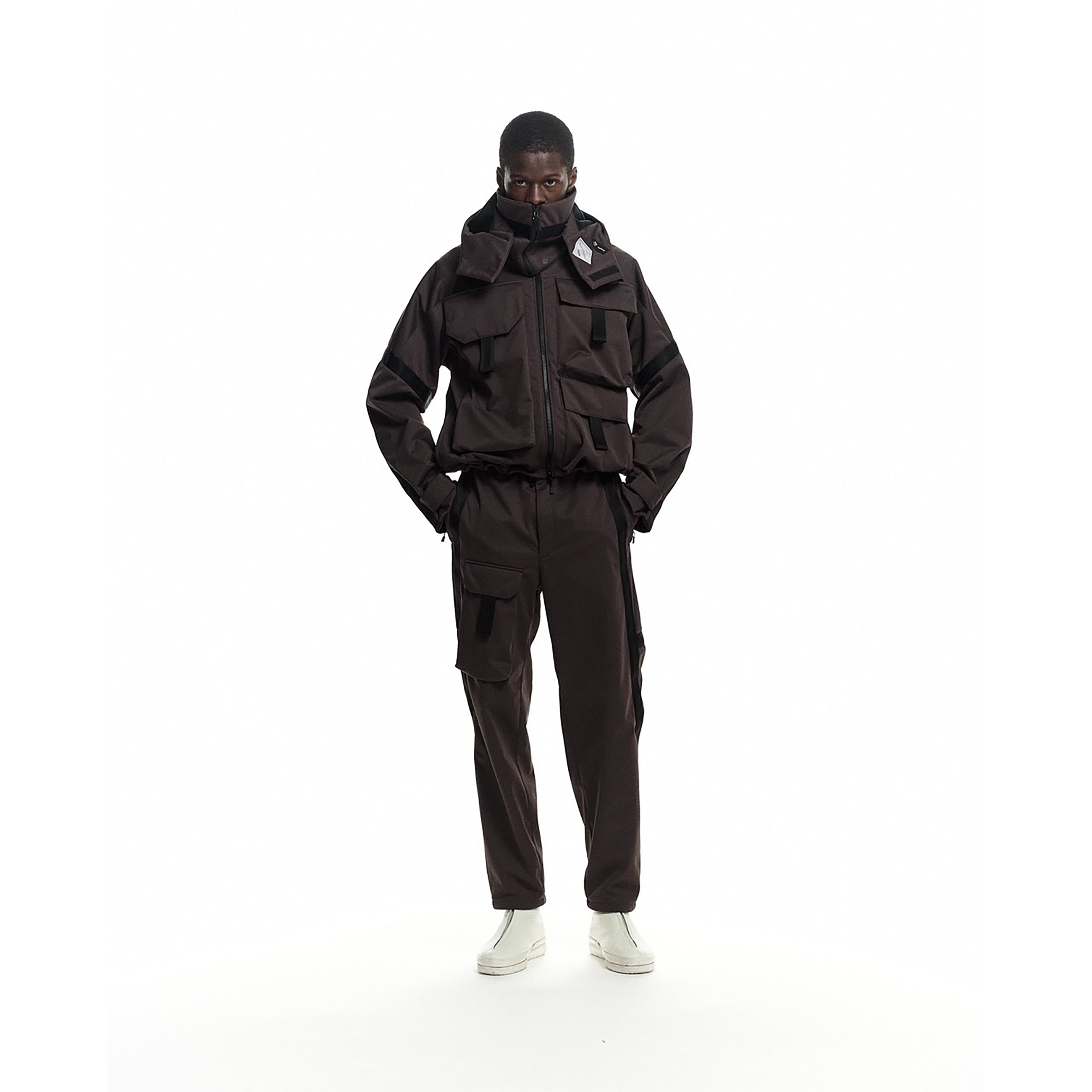 WINDSTOPPER BACK FLEECE 3L BLOUSON BLACK