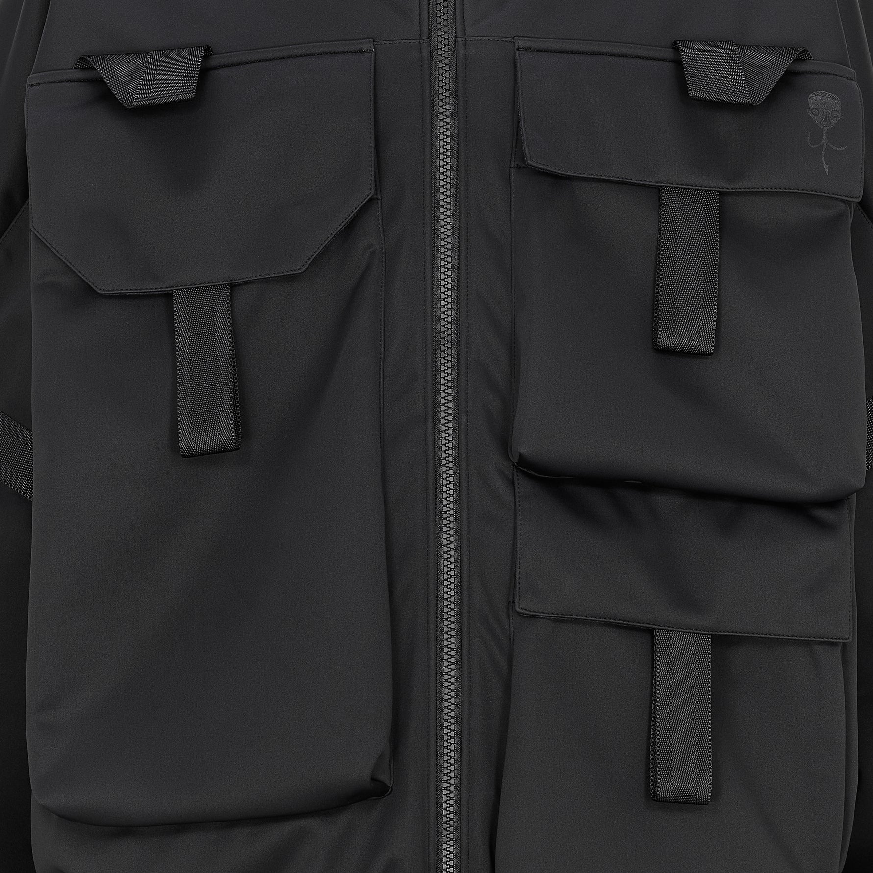 WINDSTOPPER BACK FLEECE 3L BLOUSON BLACK