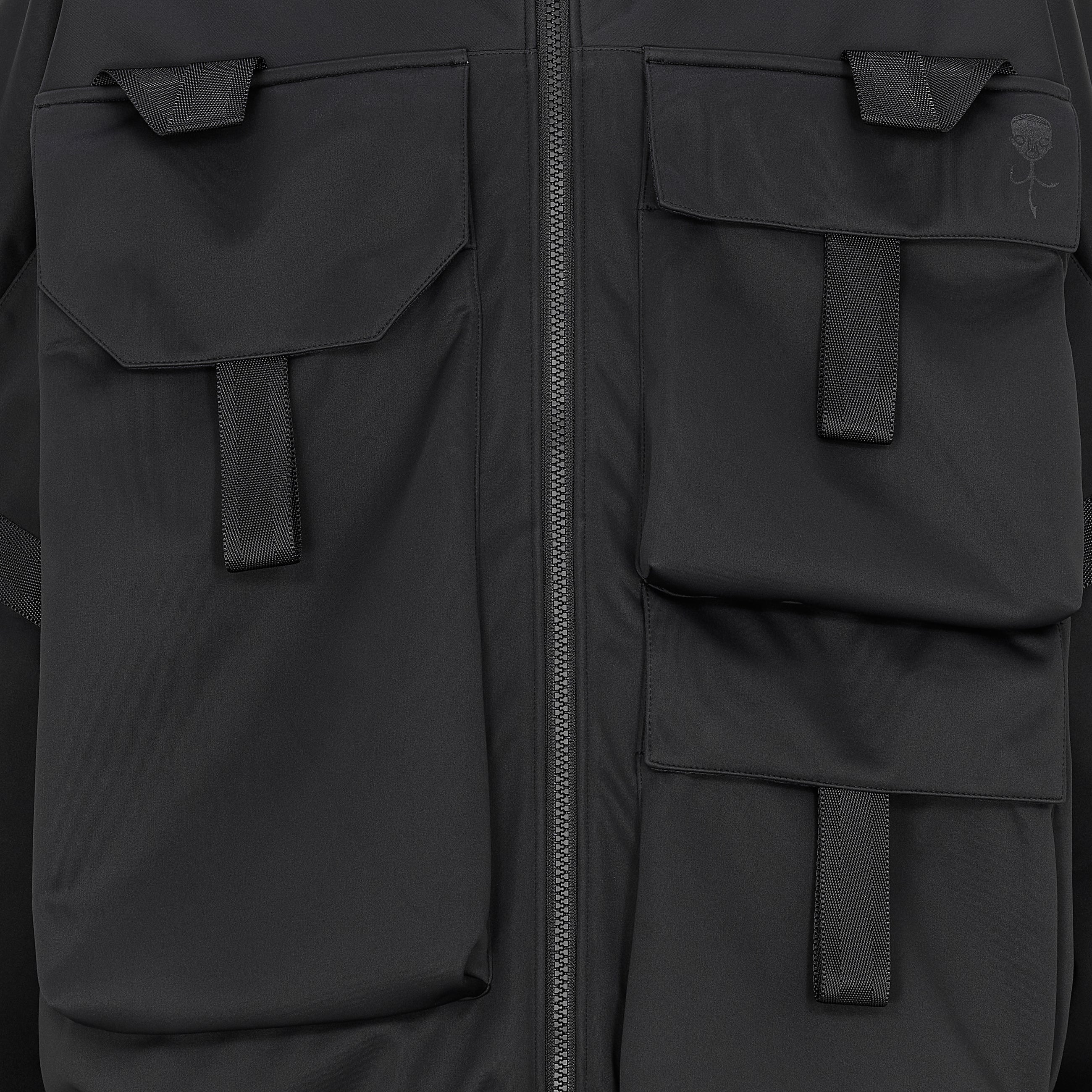 WINDSTOPPER BACK FLEECE 3L BLOUSON BLACK