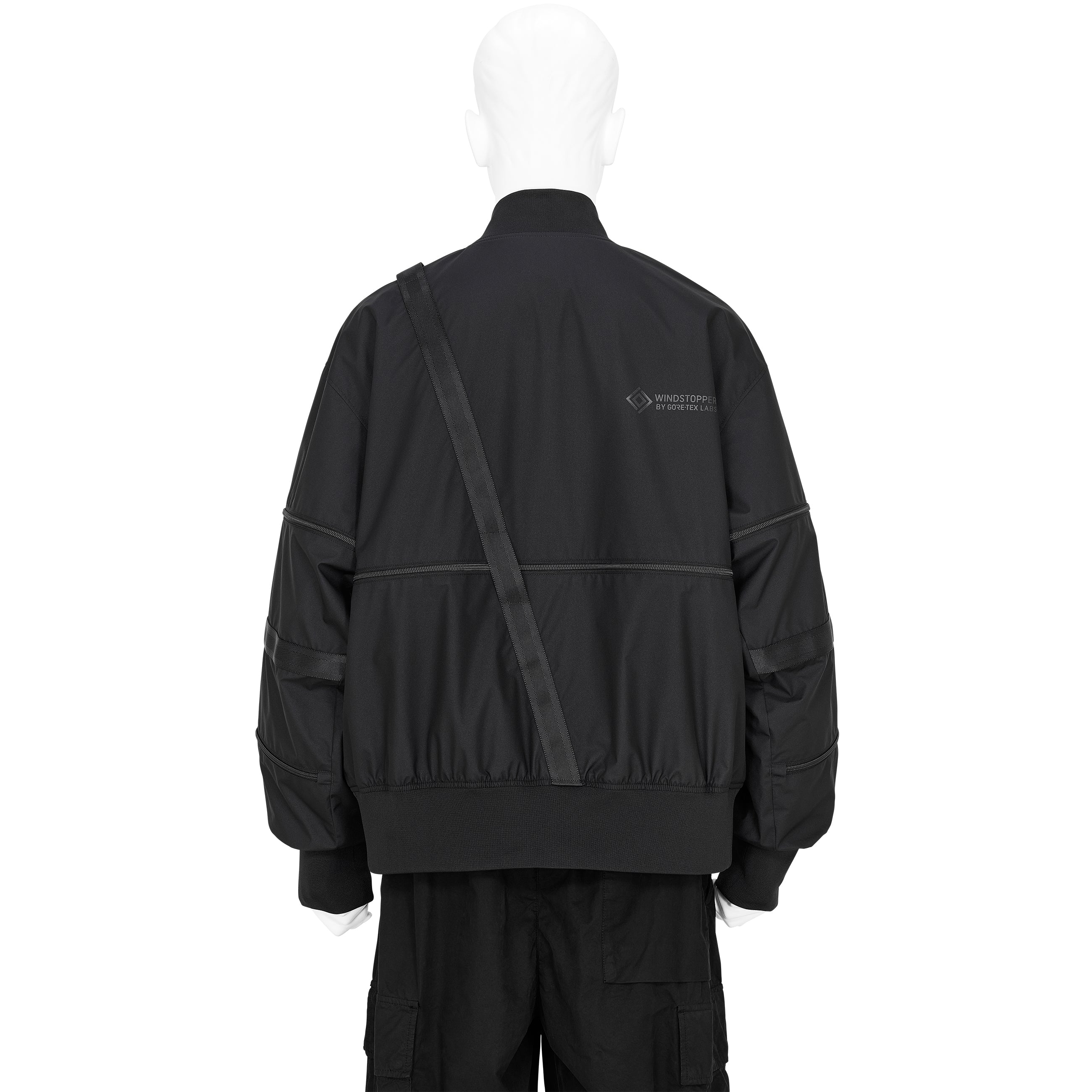 WINDSTOPPER 3L MA-1 BLOUSON BLACK