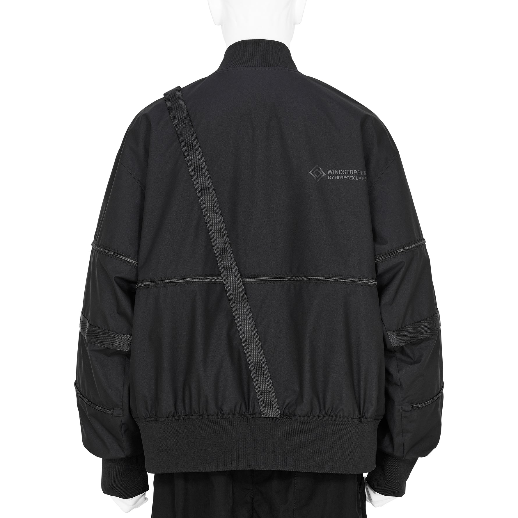 WINDSTOPPER 3L MA-1 BLOUSON BLACK