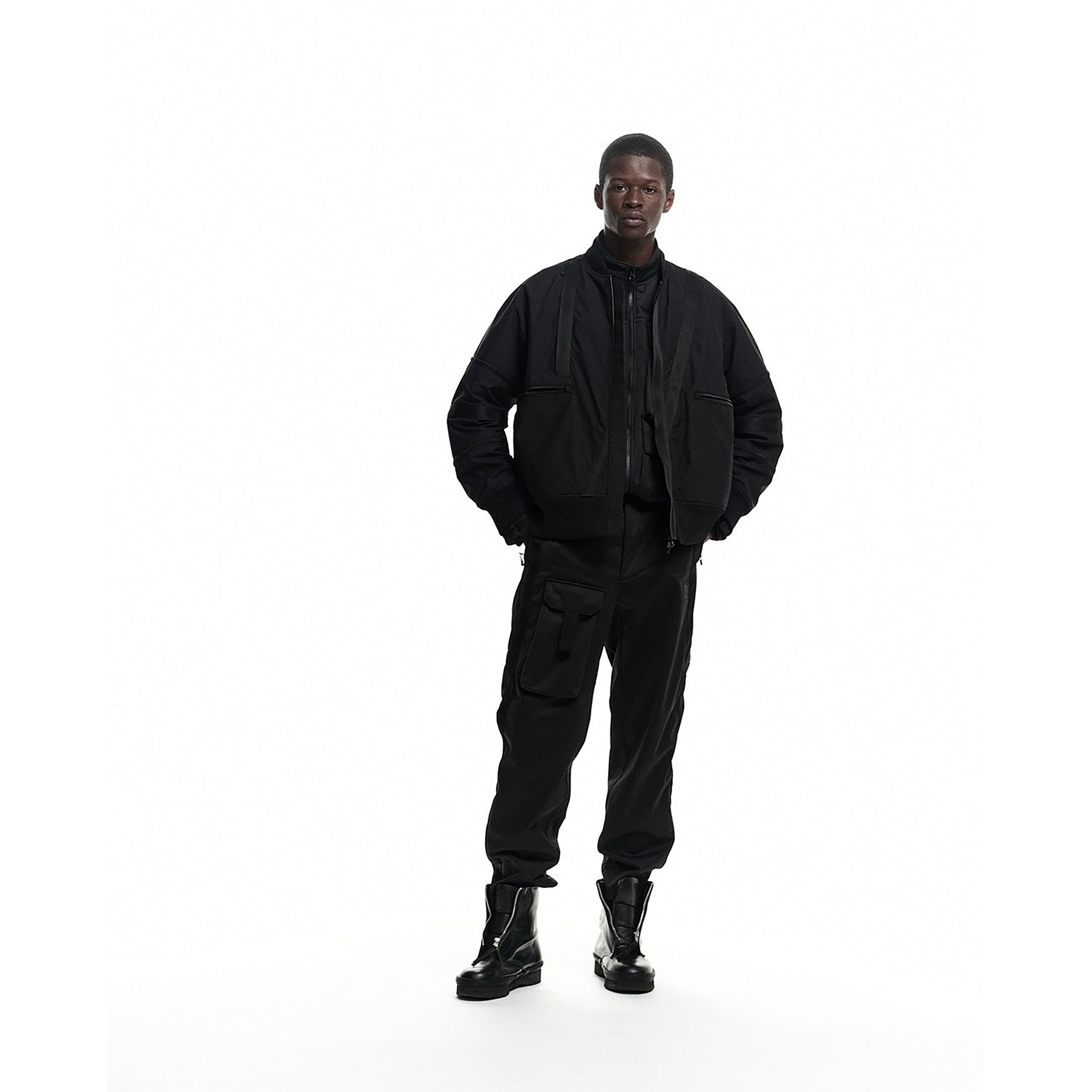WINDSTOPPER 3L MA-1 BLOUSON BLACK