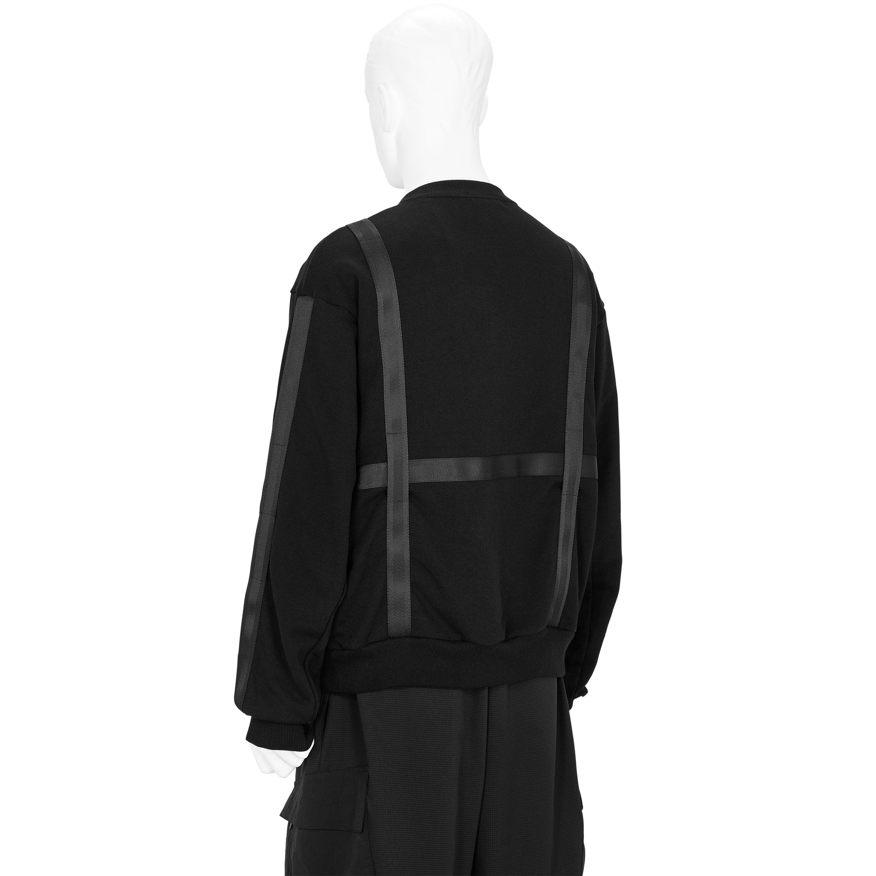 COTTON FRENCH TERRY SWEAT BLACK