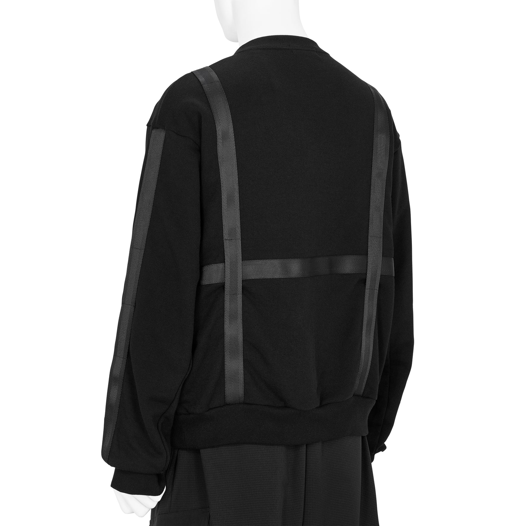 COTTON FRENCH TERRY SWEAT BLACK