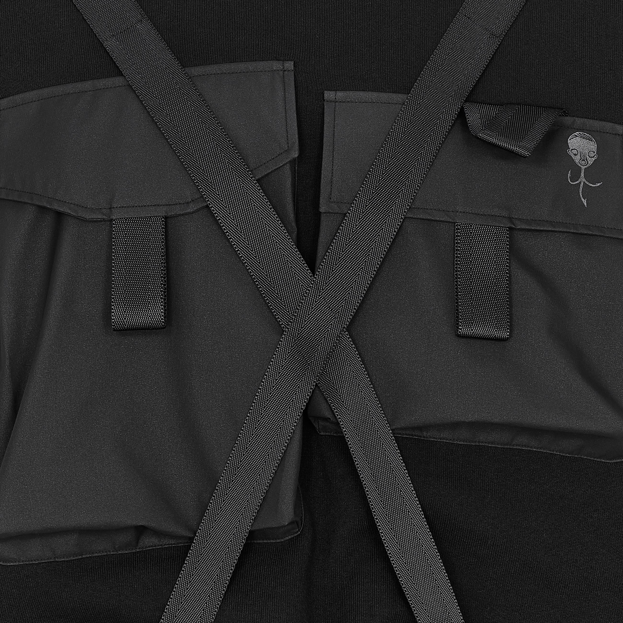 COTTON FRENCH TERRY SWEAT BLACK