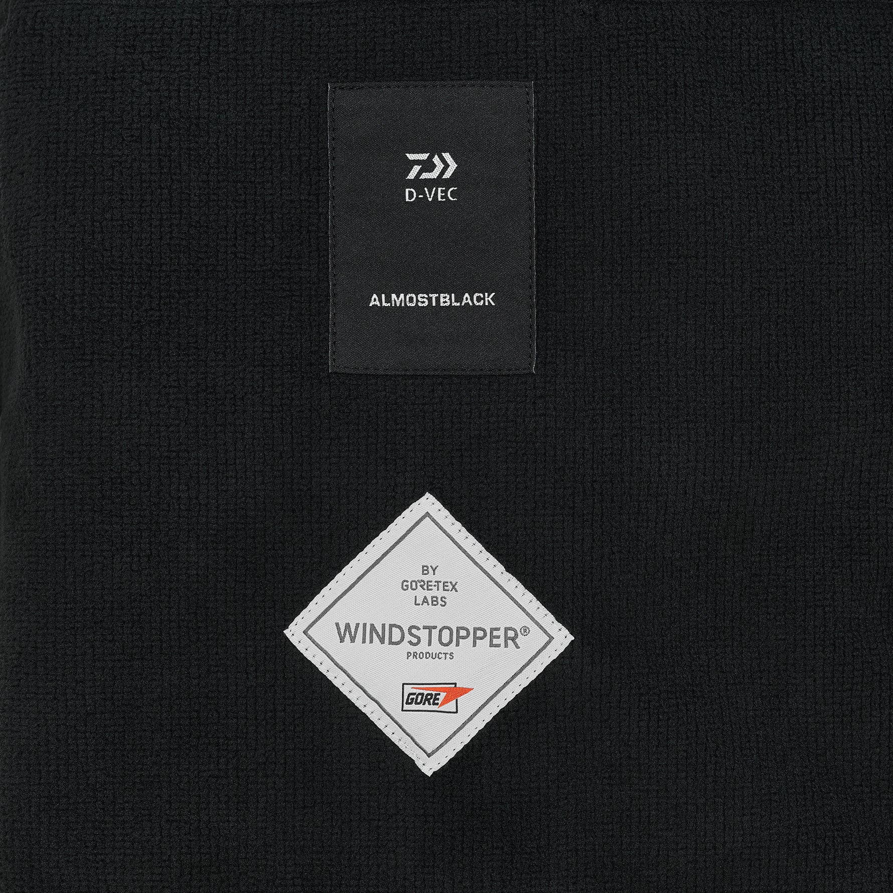 WINDSTOPPER BACK FLEECE 3L VEST BLACK