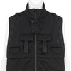 WINDSTOPPER BACK FLEECE 3L VEST BLACK