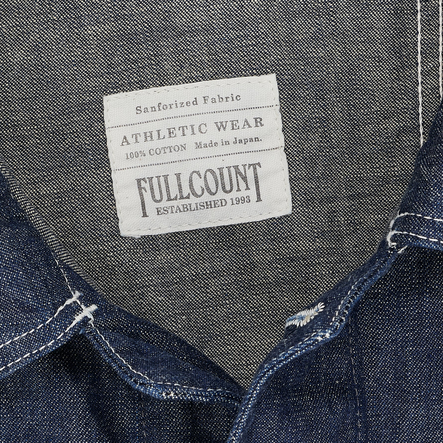 FULLCOUNT COLLABORATION GRAFFITI CHORE JACKET INDIGO