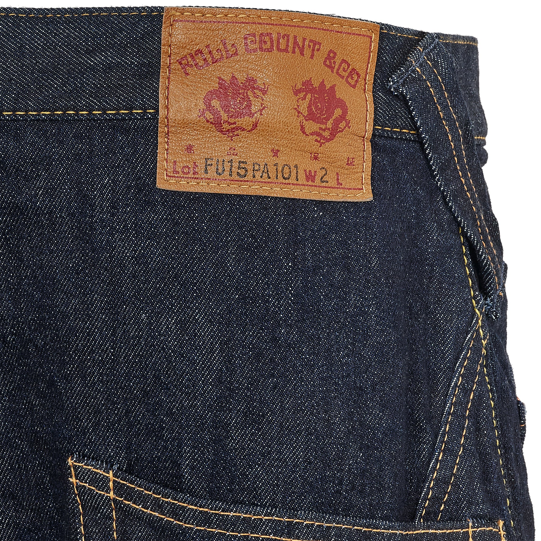 FULLCOUNT COLLABORATION GRAFFITI 5P SARROUEL DENIM INDIGO