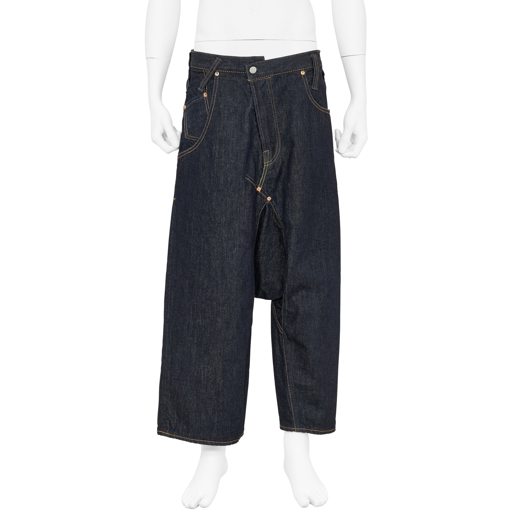 FULLCOUNT COLLABORATION GRAFFITI 5P SARROUEL DENIM INDIGO