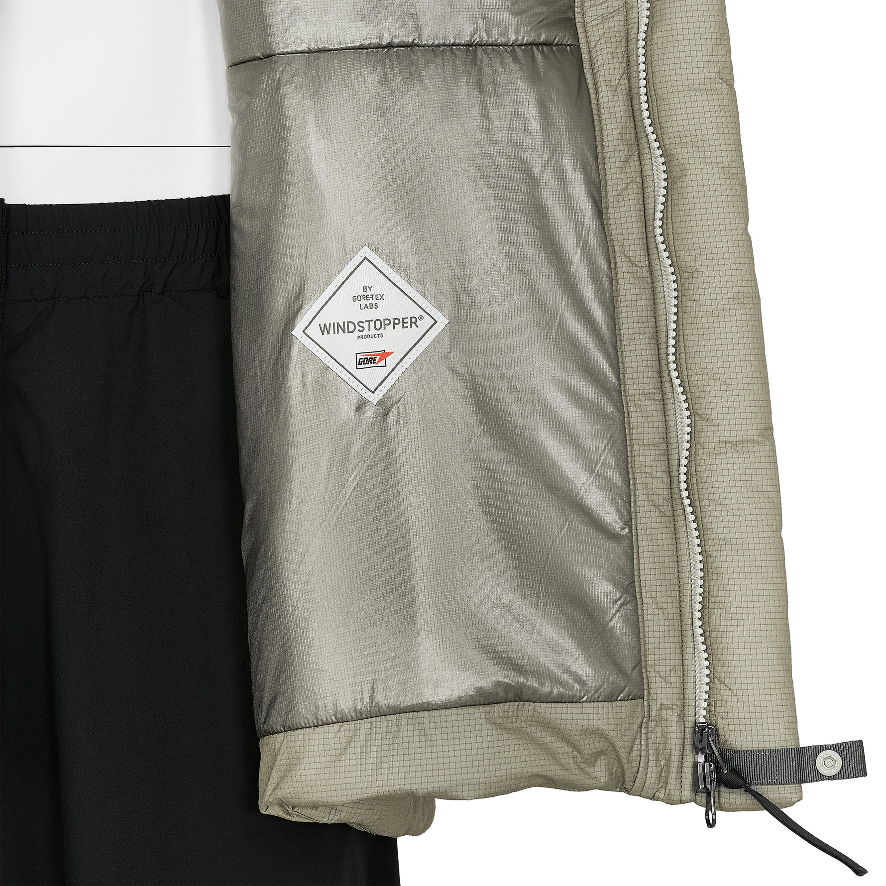 WINDSTOPPER PADDED COMPOSITE PARKA DUNE