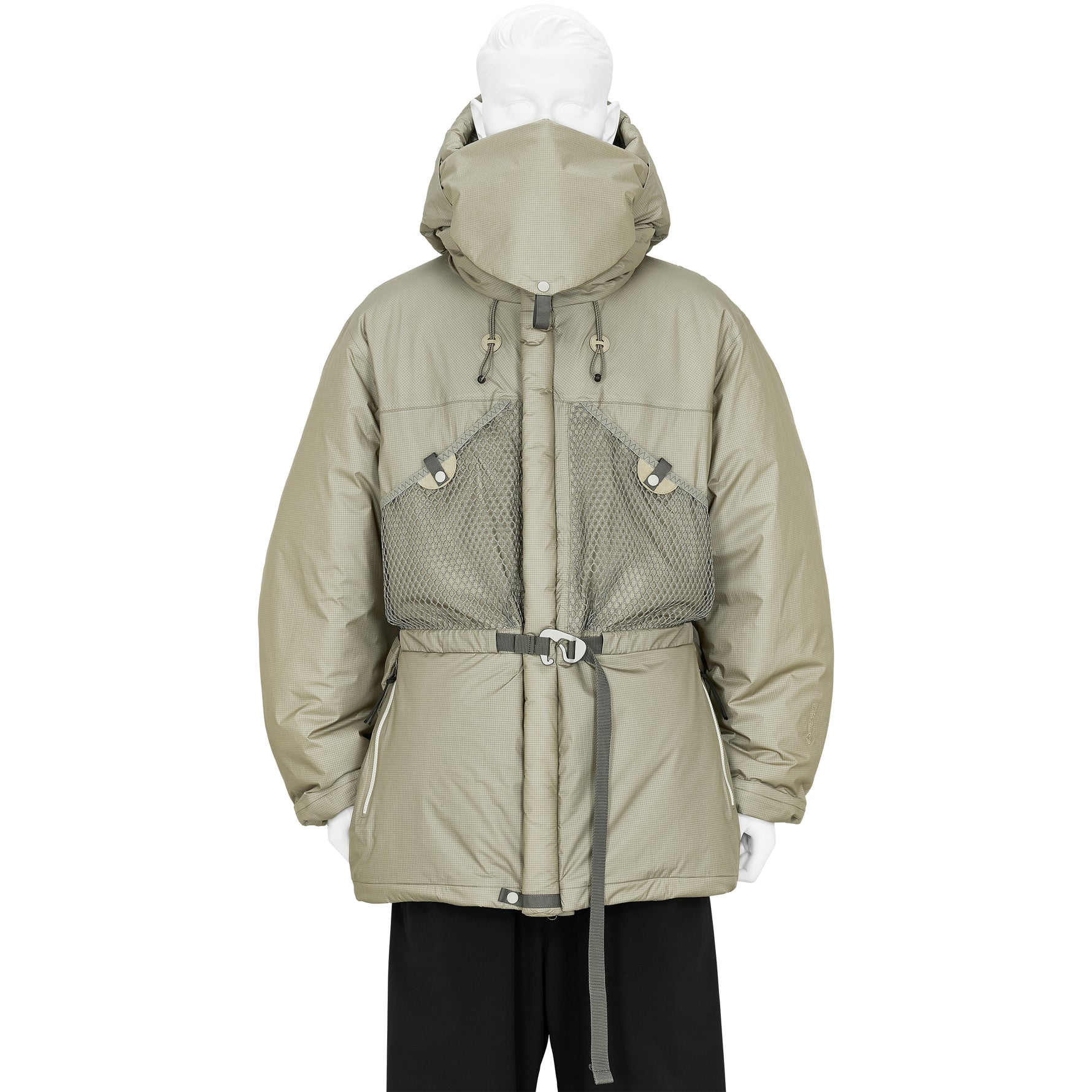 WINDSTOPPER PADDED COMPOSITE PARKA DUNE