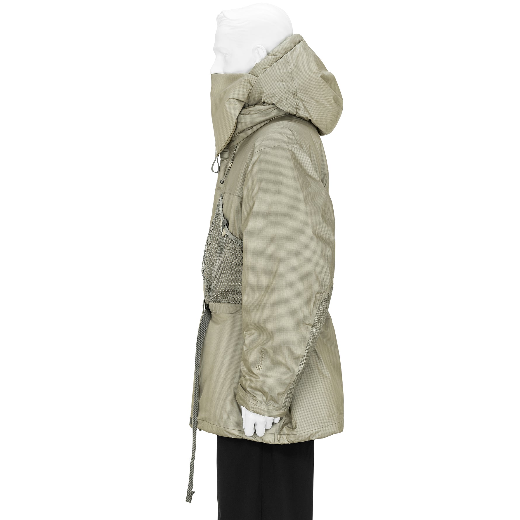 WINDSTOPPER PADDED COMPOSITE PARKA DUNE