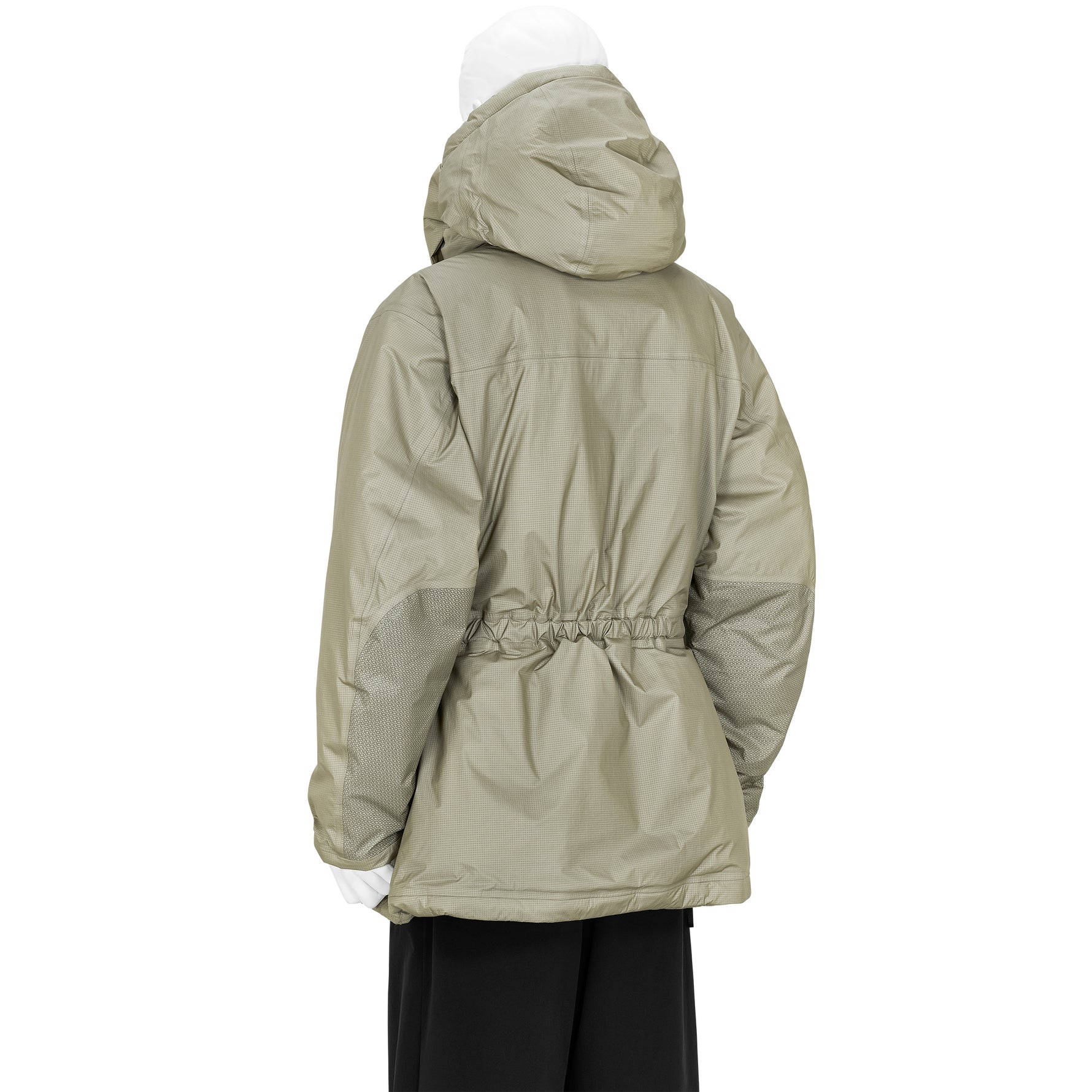 WINDSTOPPER PADDED COMPOSITE PARKA DUNE