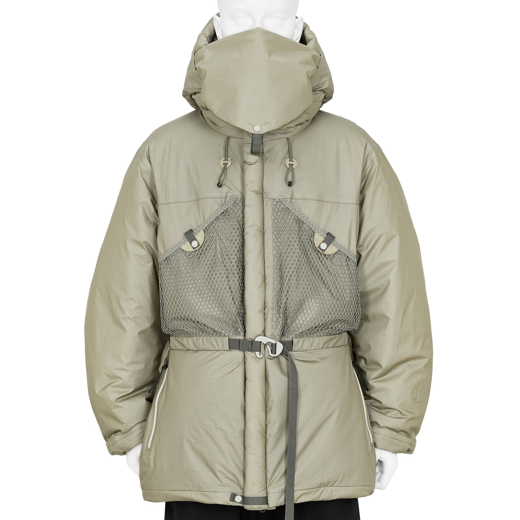 WINDSTOPPER PADDED COMPOSITE PARKA DUNE