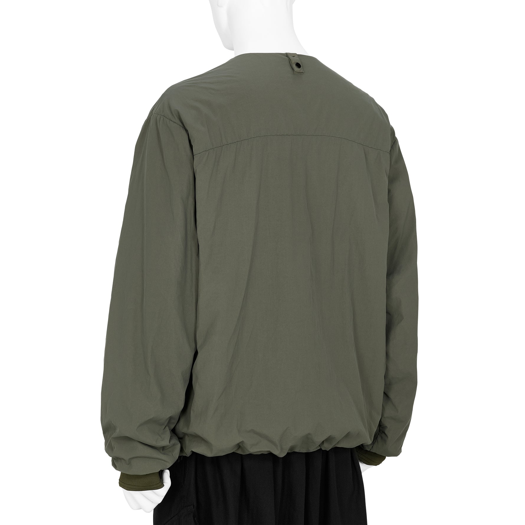 GARMENT DYED LIGHT LINER JACKET SAGE GREEN