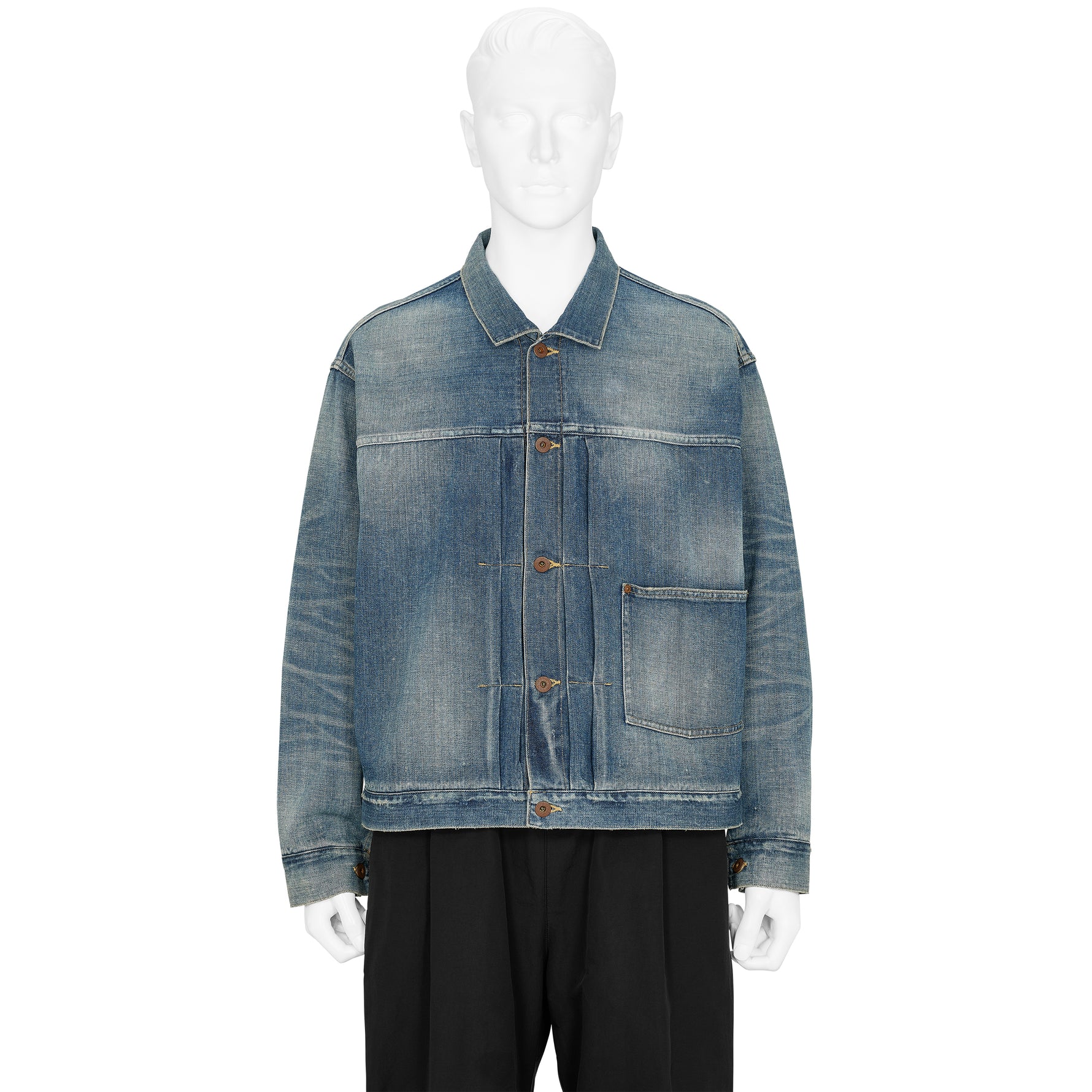 1920'S DENIM JACKET USED INDIGO