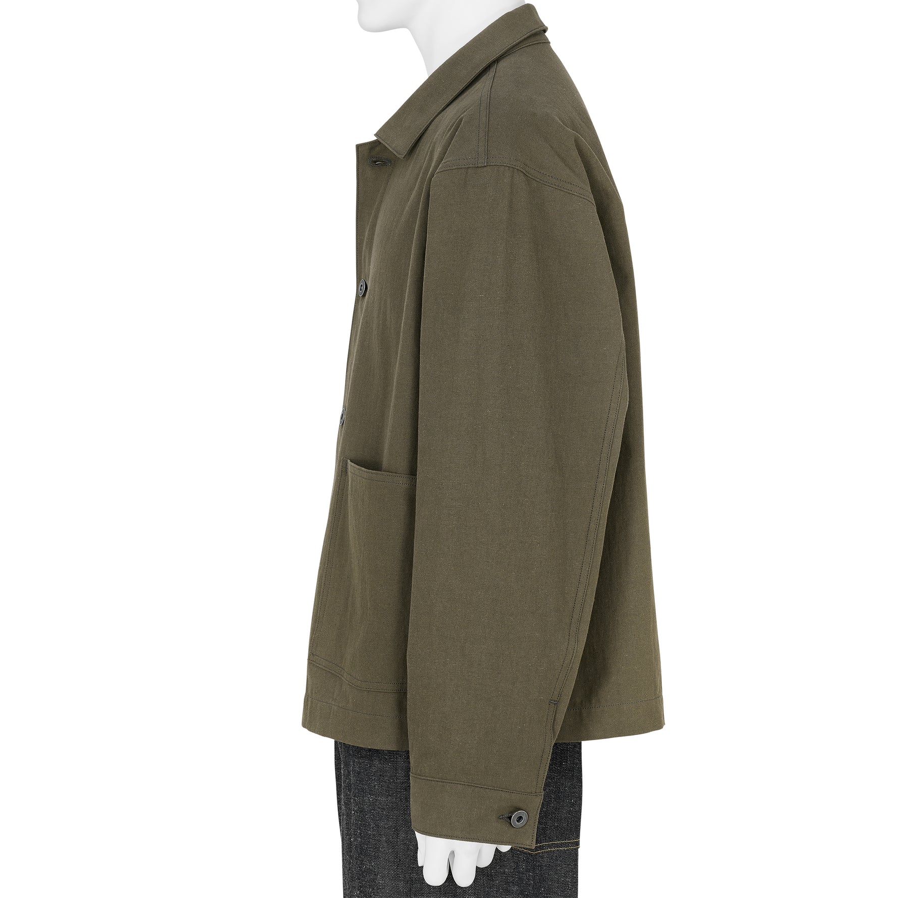 LOT.303 COVERALL JACKET BROWN