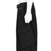 HERRINGBONE 12TUCK WORK PANTS BLACK