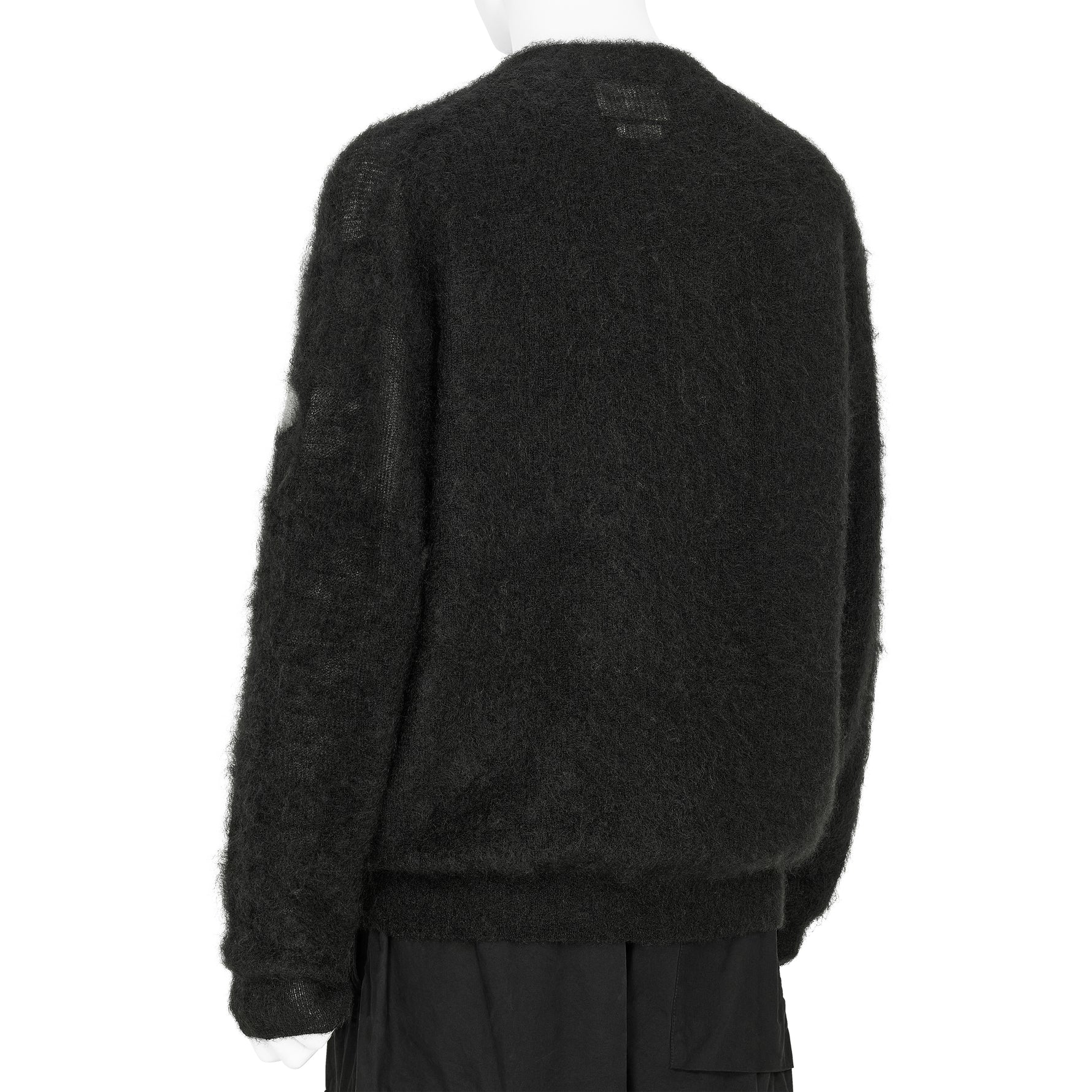 PHOTOGRAM INTARSIA KNIT BLACK