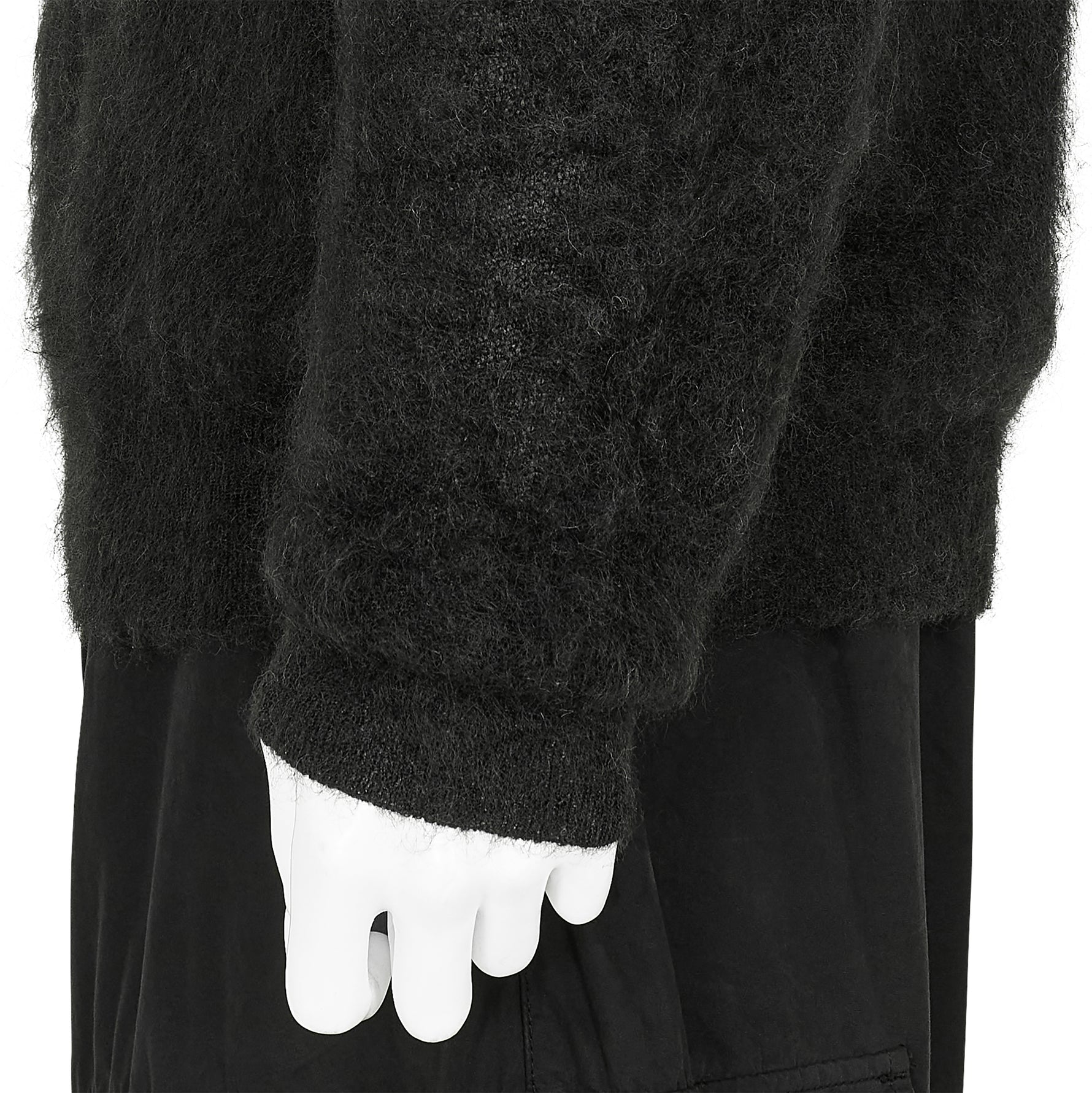 PHOTOGRAM INTARSIA KNIT BLACK