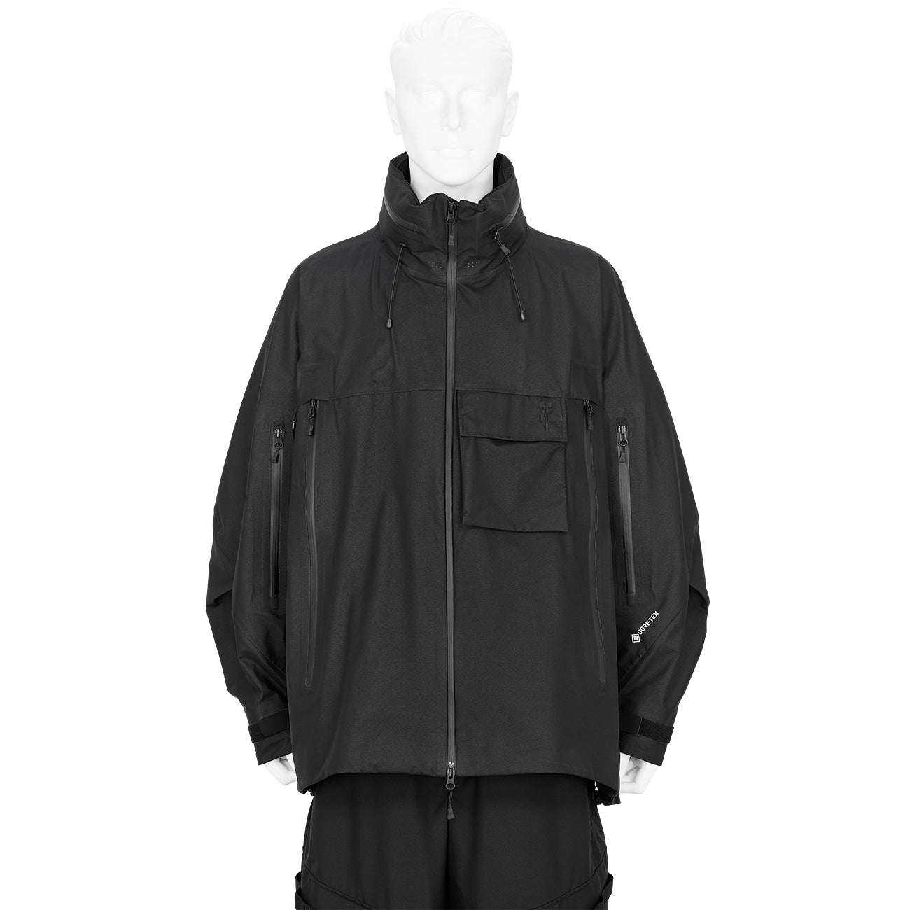 3L GORE-TEX SHELL JACKET BLACK