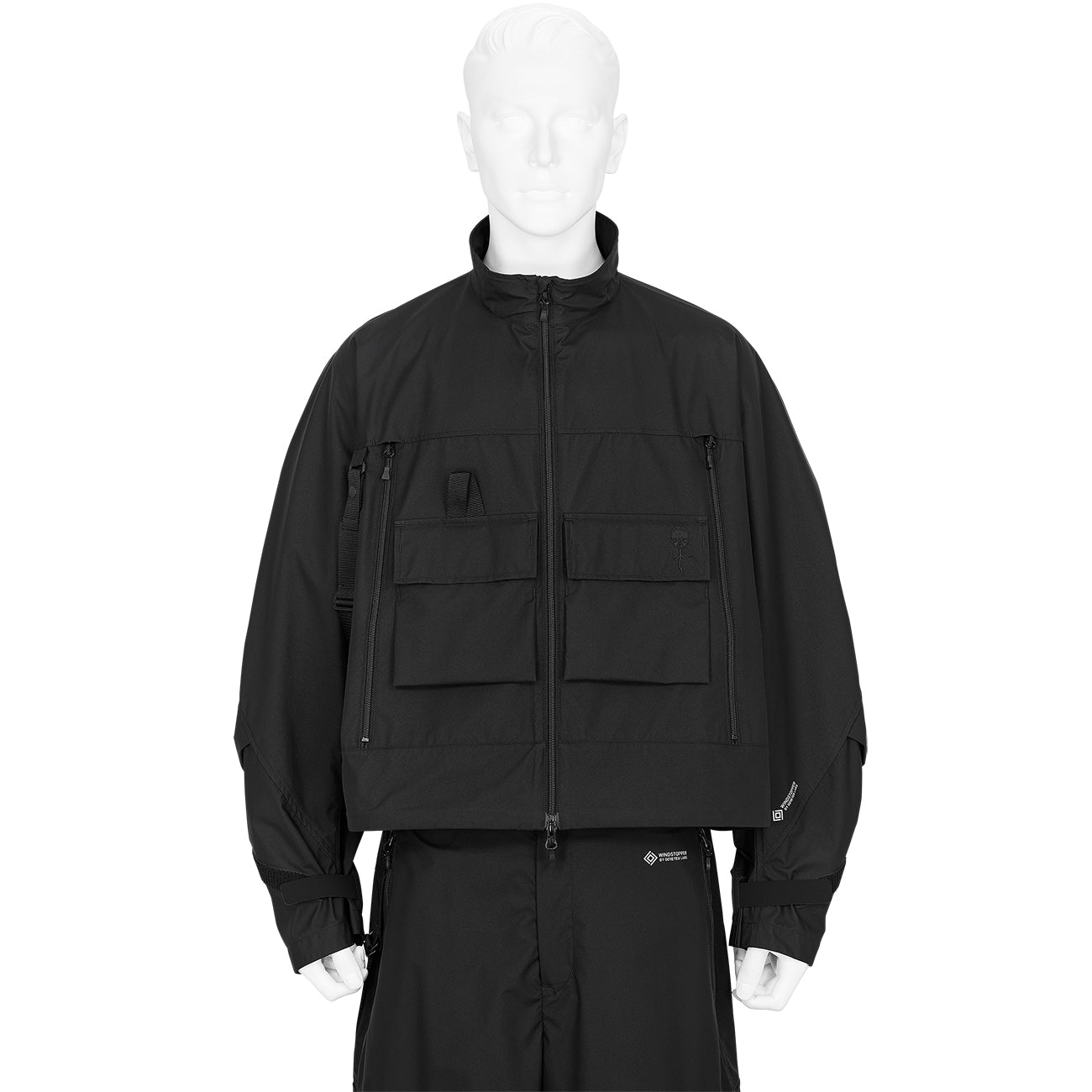 GORE-TEX SHORT JACKET BLACK