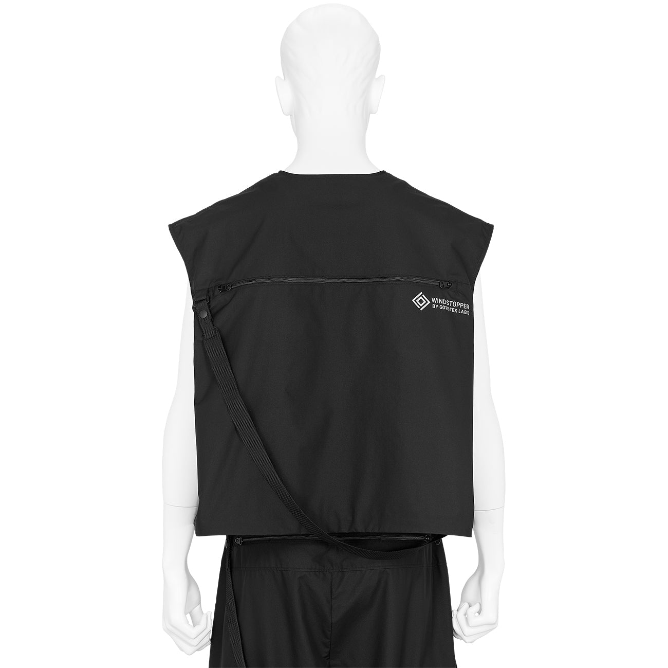 GORE-TEX VEST BLACK - D-VEC×ALMOSTBLACK(ディーベック×オール