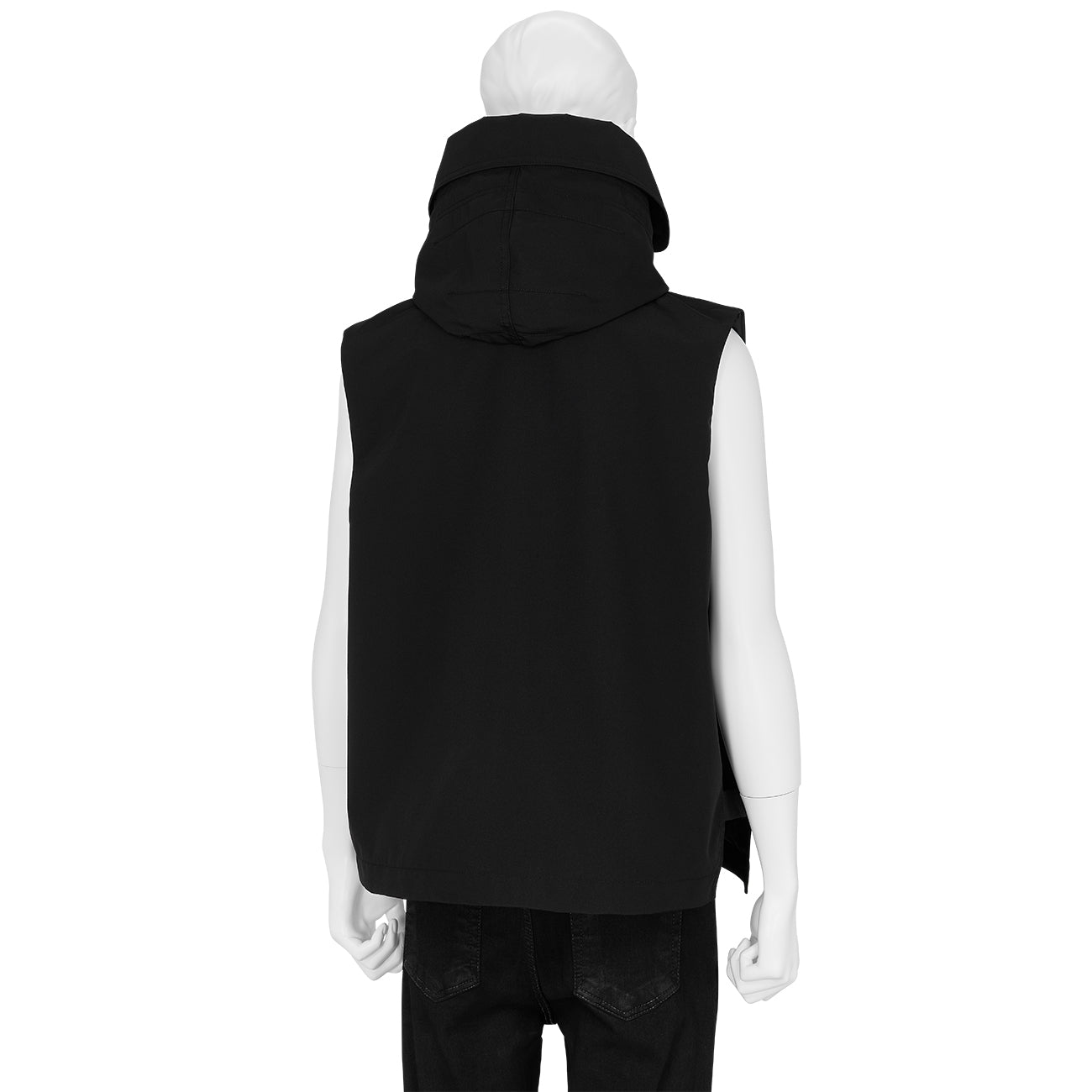 HOOD VEST BLACK