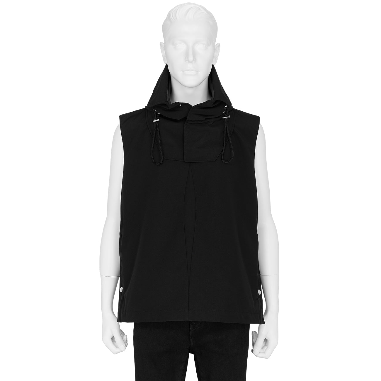 HOOD VEST BLACK