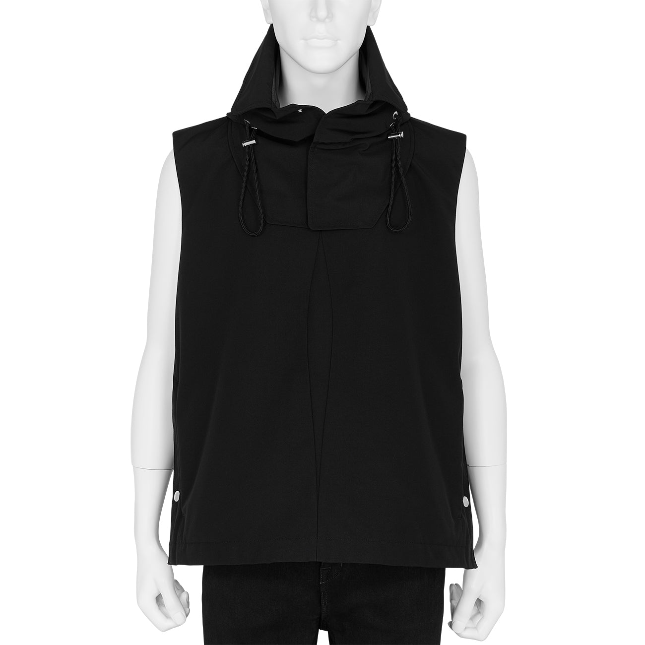 HOOD VEST BLACK