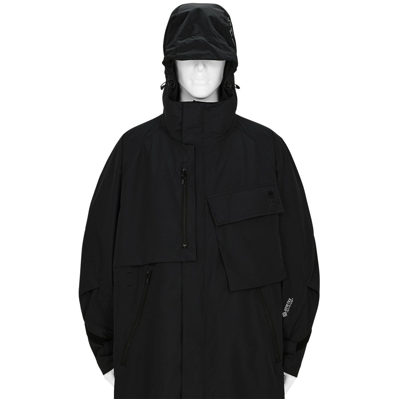 GORE-TEX INFINIUM HOODIE COAT BLACK
