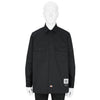 DICKIES COLLABORATION PLEATED WORK SHIRT BLACK