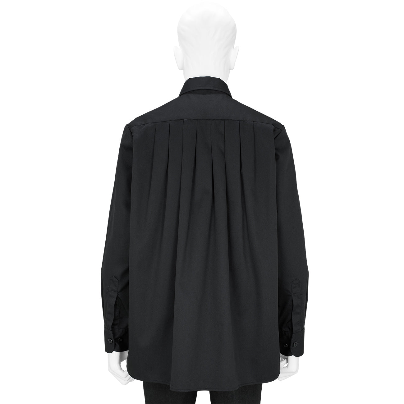 DICKIES COLLABORATION PLEATED WORK SHIRT BLACK